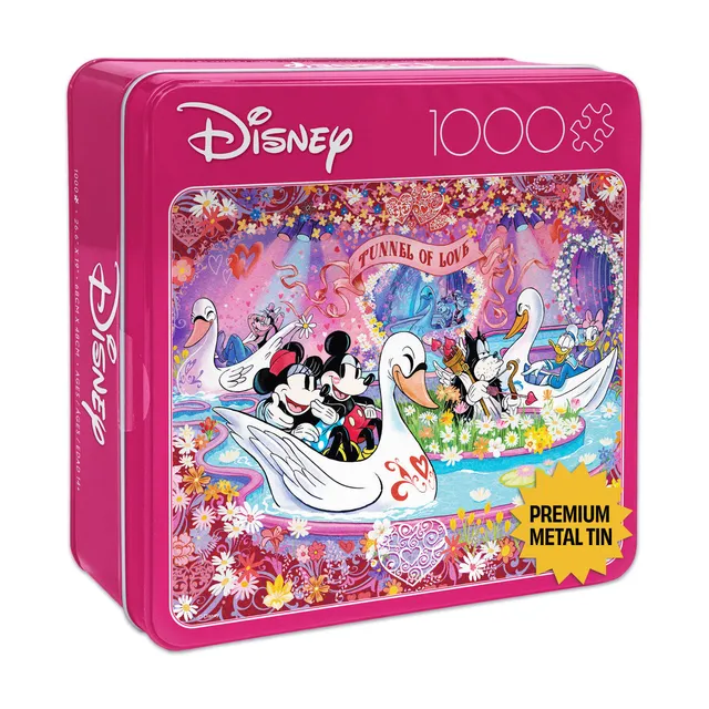 buffalo-games-disney-tunnel-of-love-puzzle-1000-teile-tin image 1
