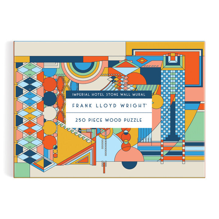 galison-frank-lloyd-wright-holzpuzzle-250-teile-stone-wall image 2