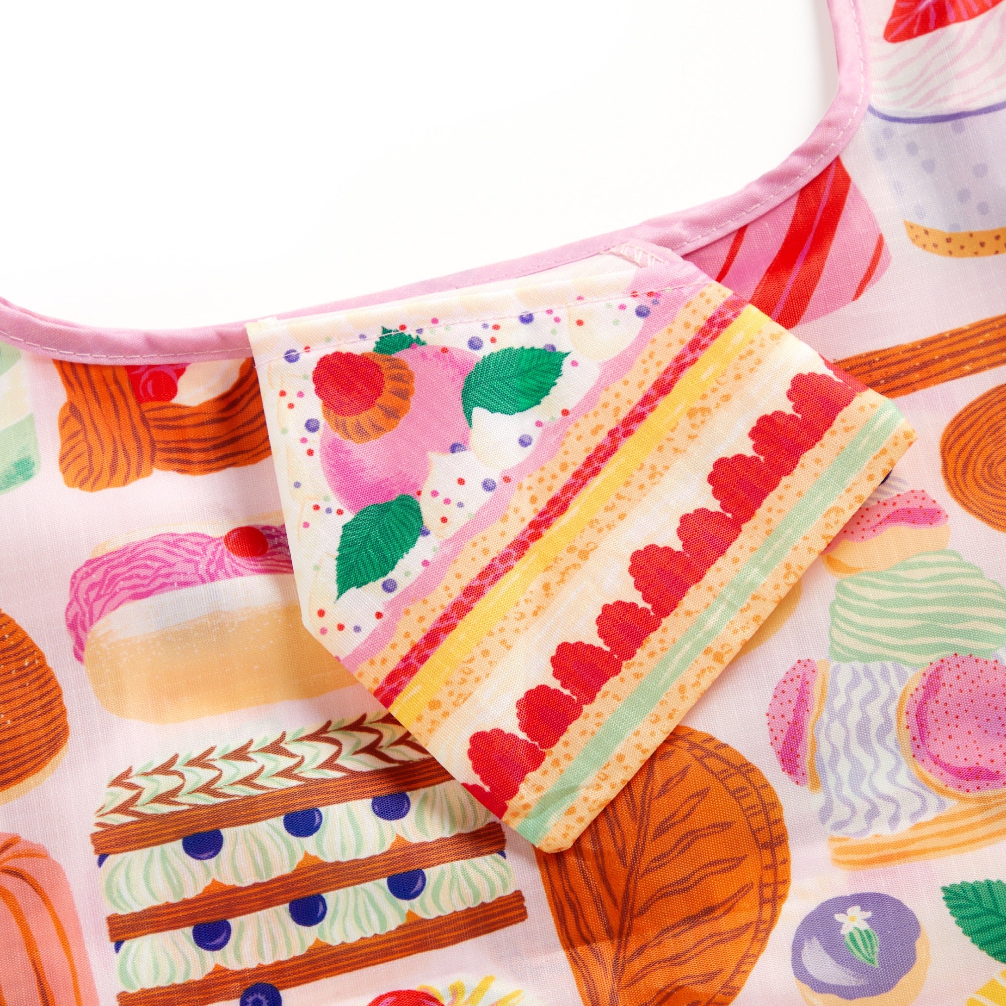 galison-sweet-confections-tote-bag-nylon-faltbar-kuchen image 4