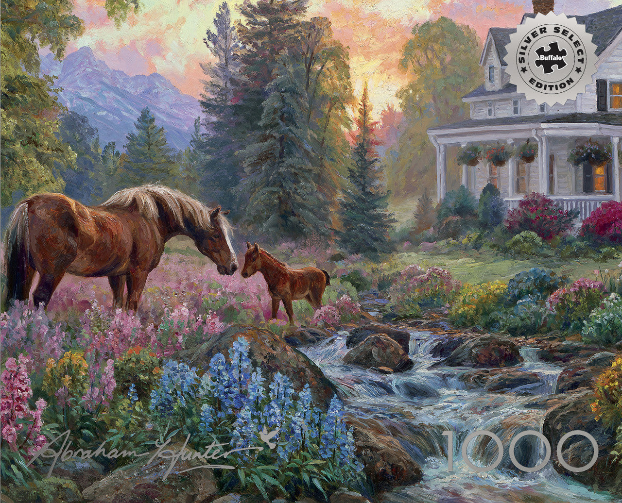 buffalo-games-floral-pasture-1000-teile-puzzle-silver-select image 6