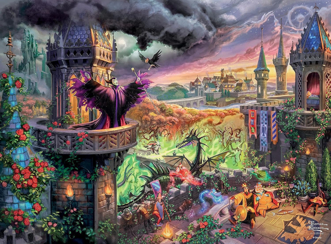 ceaco-disney-maleficent-puzzle-1000-teile-silver-select image 2