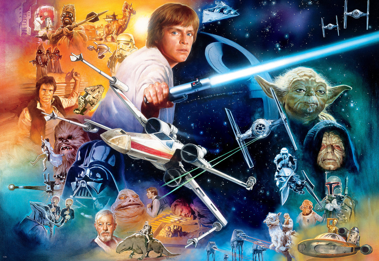 buffalo-games-star-wars-the-force-is-strong-puzzle-2000-teile image 1
