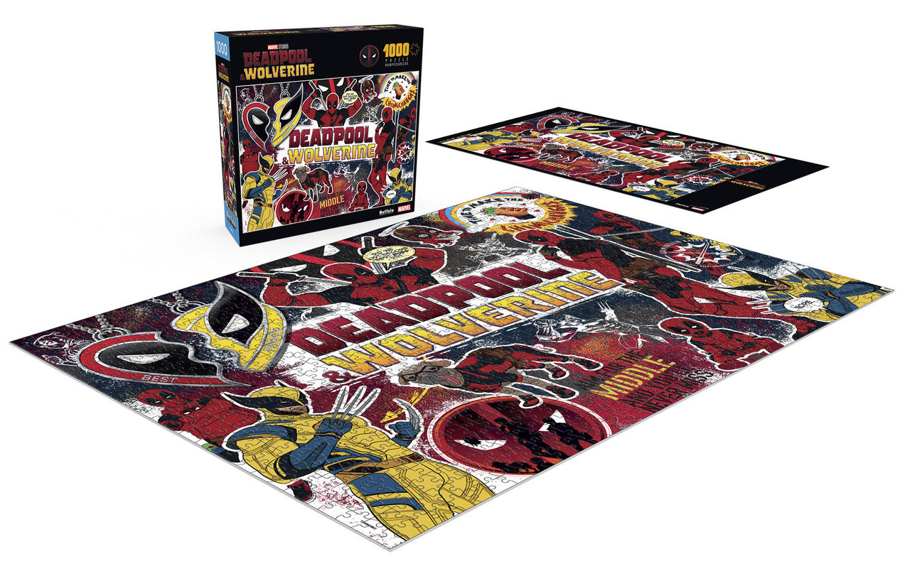 buffalo-games-collage-marvel-deadpool-wolverine-puzzle-1000-teile image 3