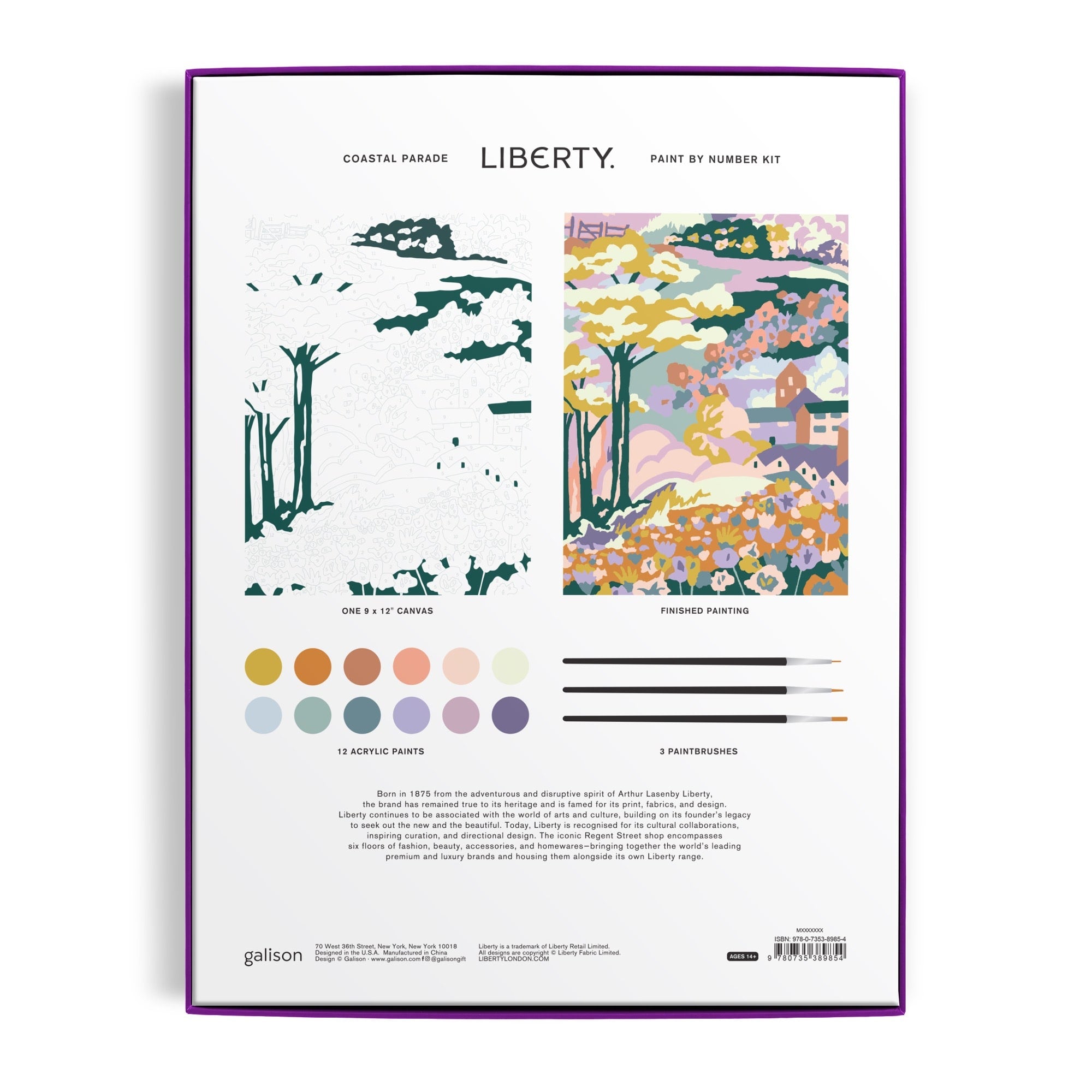 galison-liberty-coastal-parade-malen-nach-zahlen-9x12 image 8