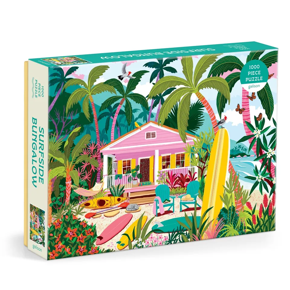 galison-surfside-bungalow-puzzle-1000-teile-strand-motiv image 1