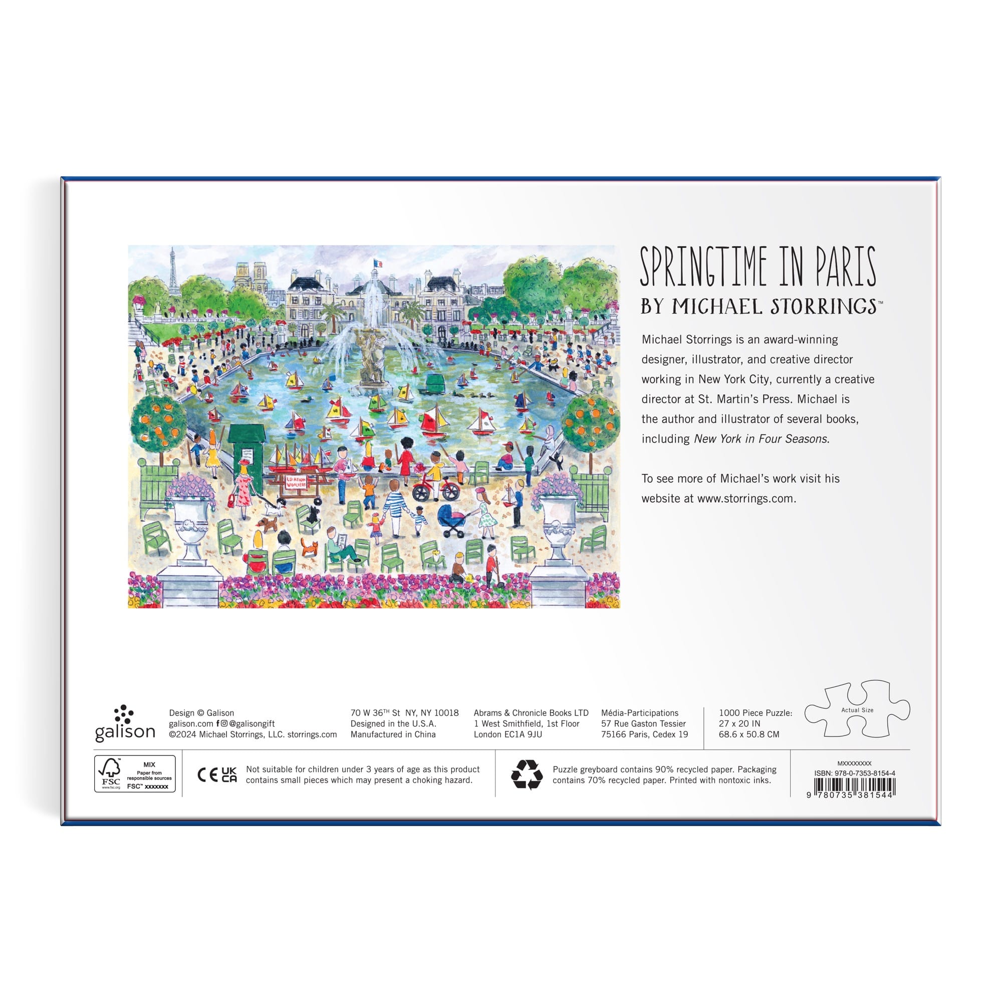galison-jigsaw-springtime-in-paris-puzzle-1000-teile-fr-hling image 6