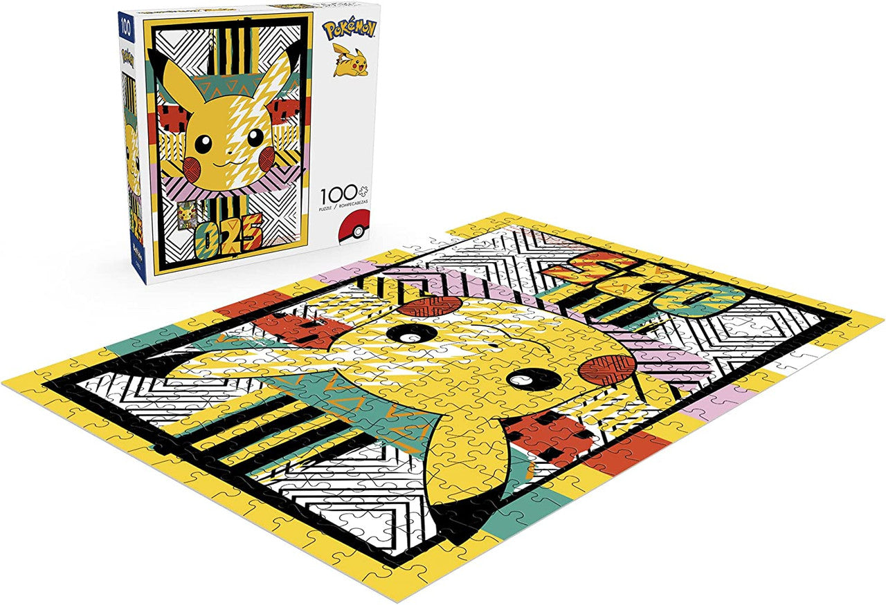 buffalo-games-pokemon-summer-pattern-pikachu-100-teile-puzzle-kinder image 3