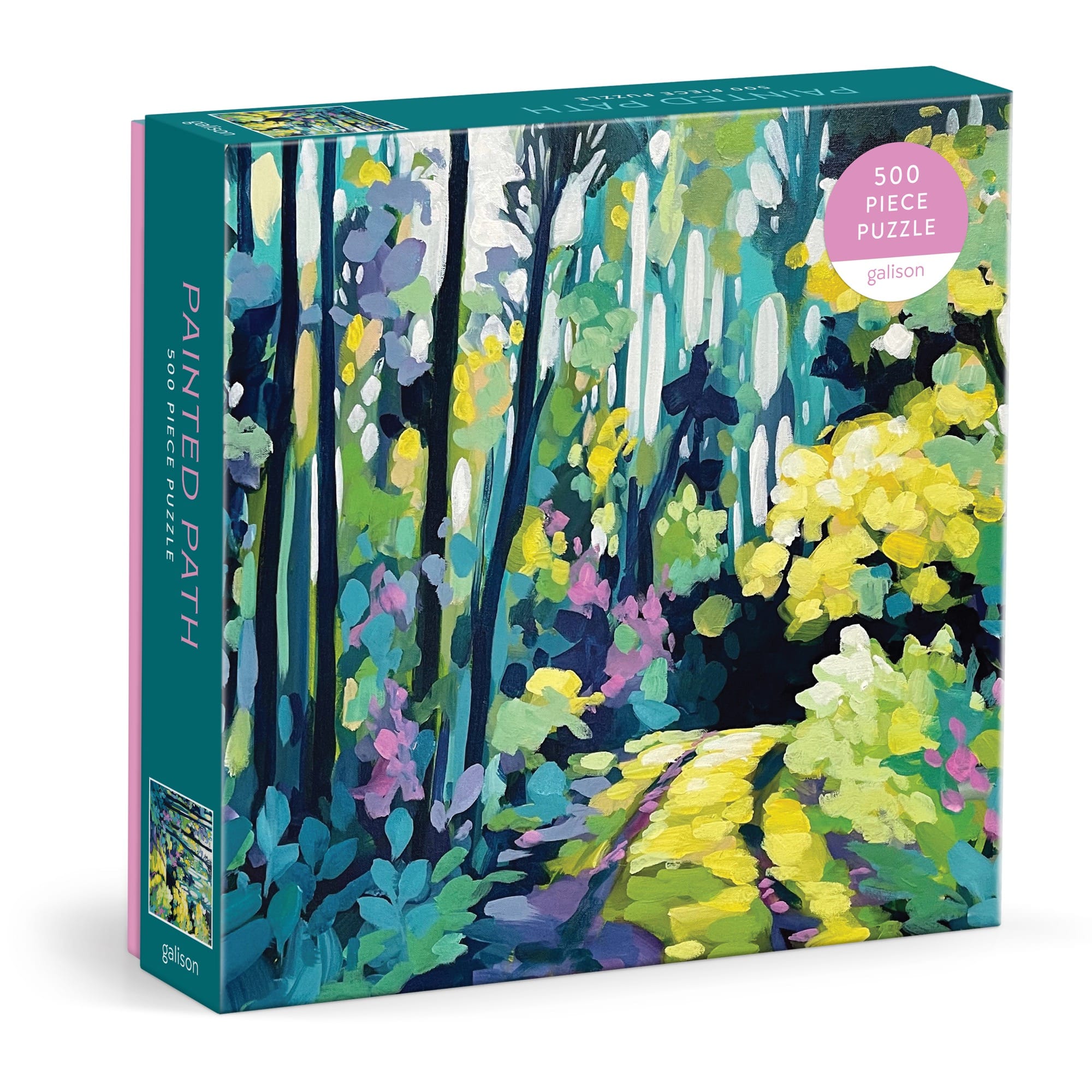 galison-painted-path-puzzle-500-teile-natur-landschaft image 1