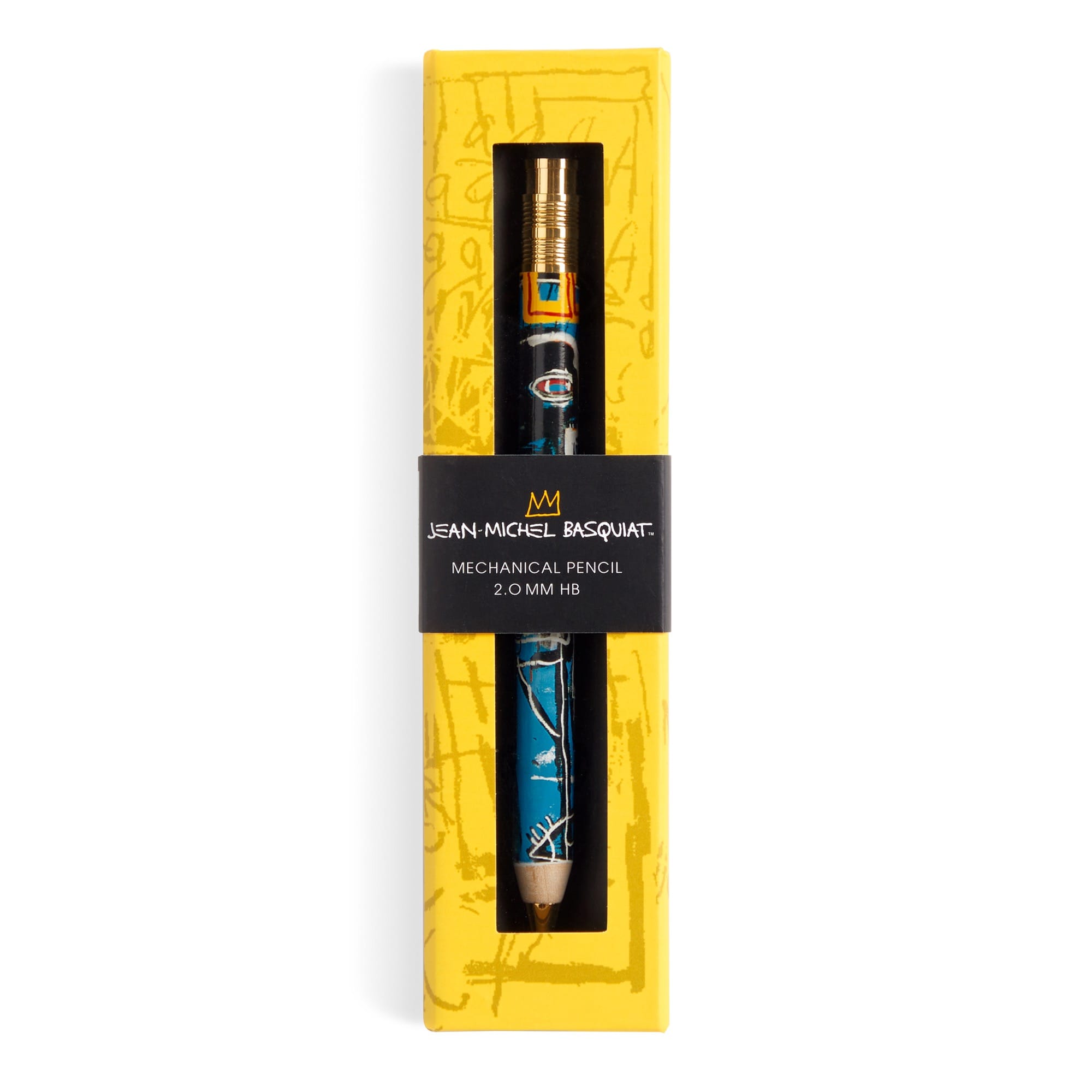 galison-basquiat-bird-on-money-druckbleistift-2-mm-hb image 1