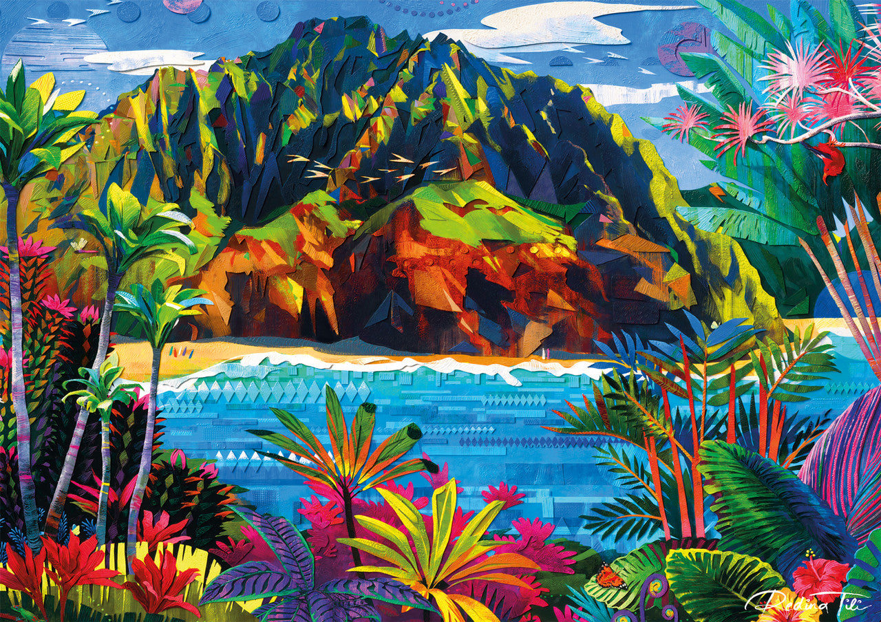 buffalo-games-gold-hawaii-spectrum-500-puzzle-landschaft image 2