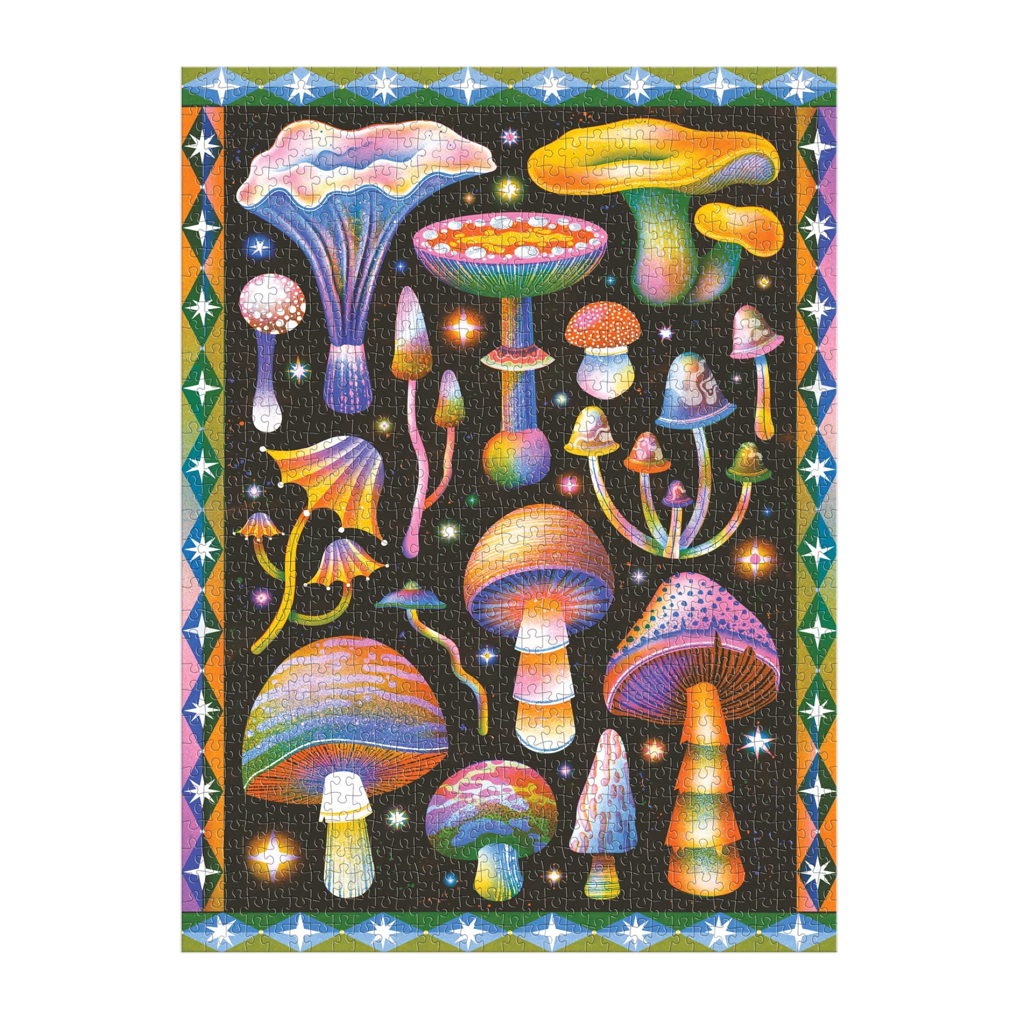 galison-cosmic-mushrooms-1000-teile-puzzle-pilze-bunt image 3
