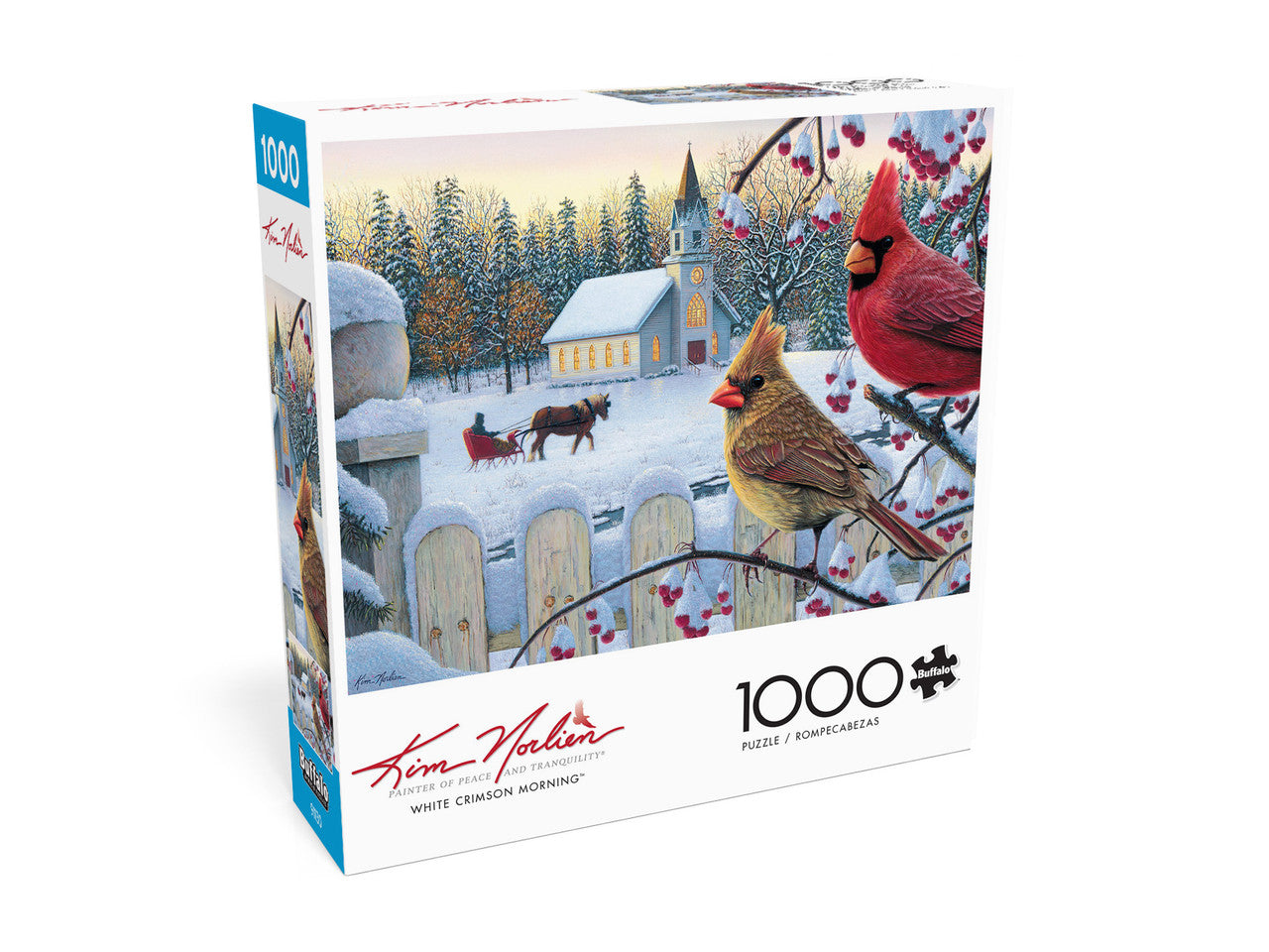 buffalo-games-kim-norlien-white-crimson-morning-puzzle-1000-teile-winter image 3