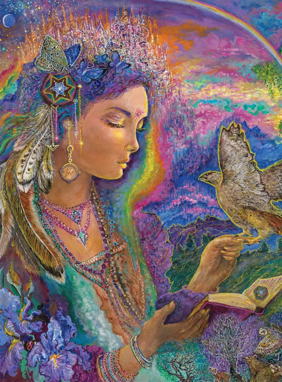 buffalo-games-josephine-wall-goddess-of-communication-puzzle-1000-teile image 1
