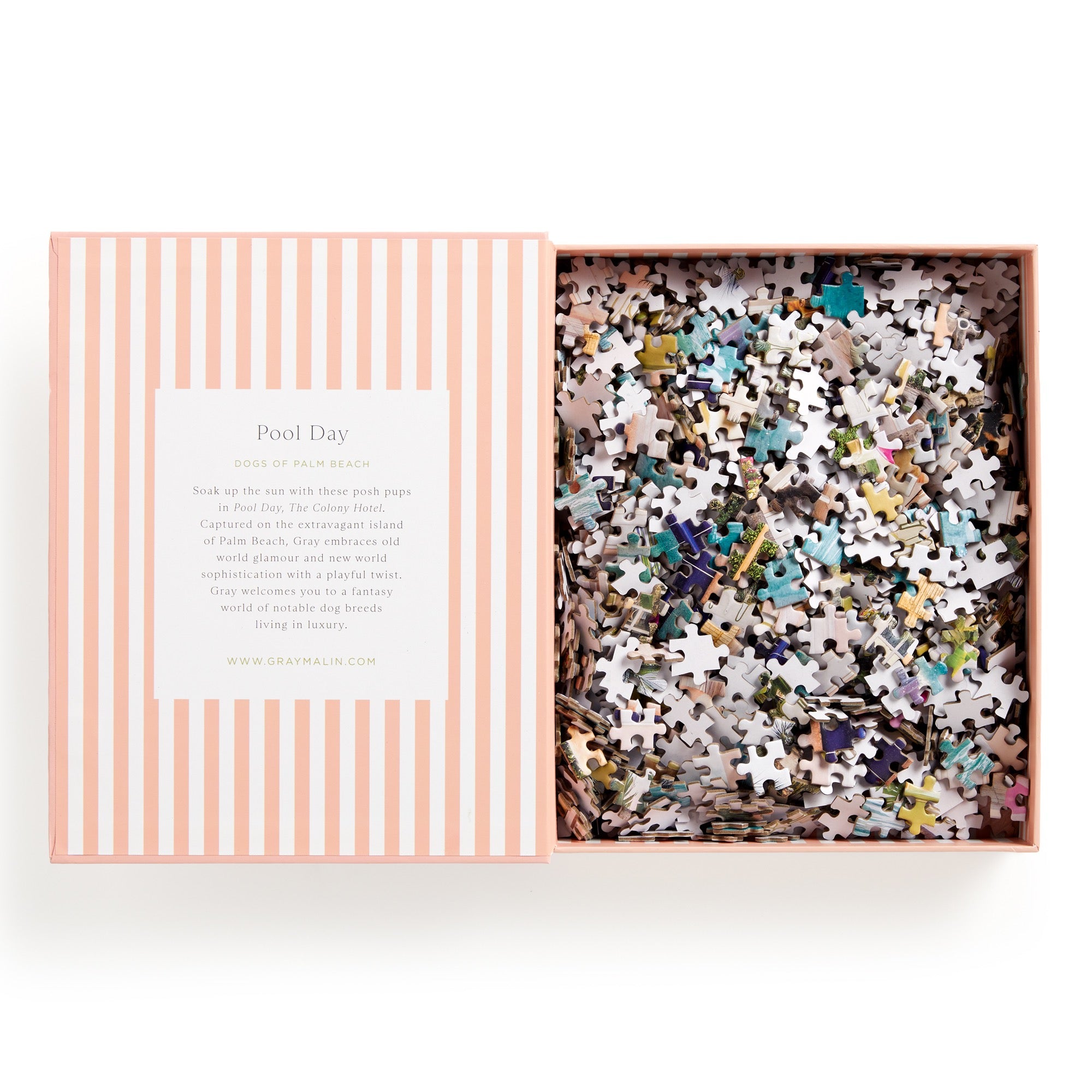 galison-pool-day-palm-beach-puzzle-1000-teile-buchbox image 3