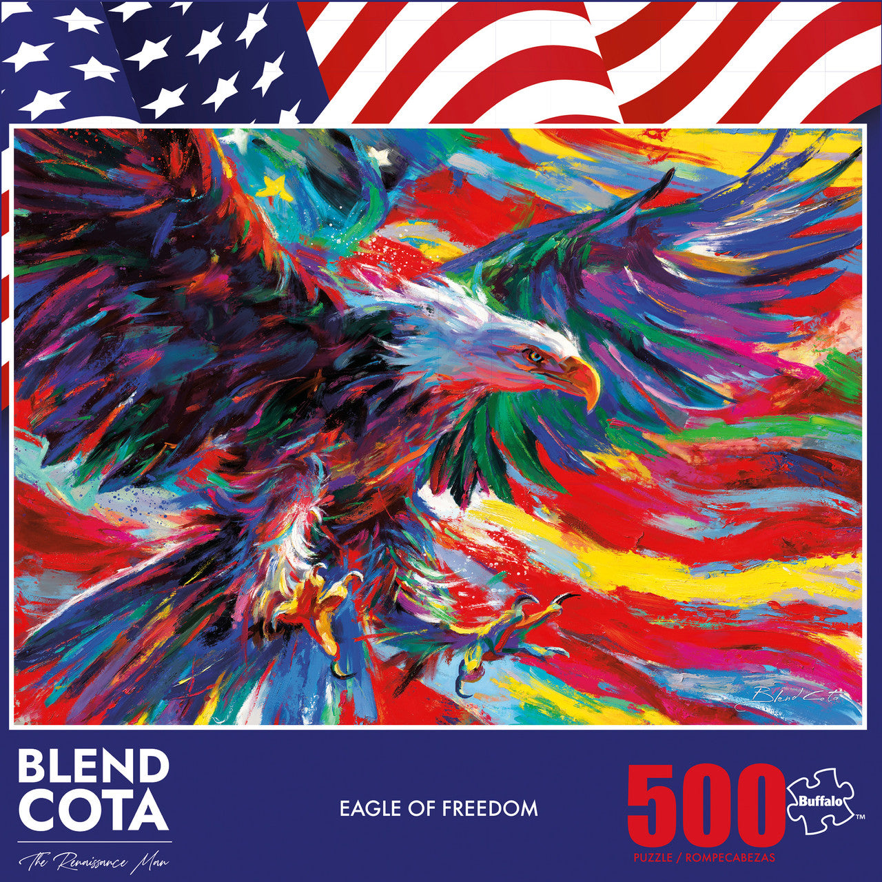 buffalo-games-americana-eagle-of-freedom-puzzle-500-teile image 3