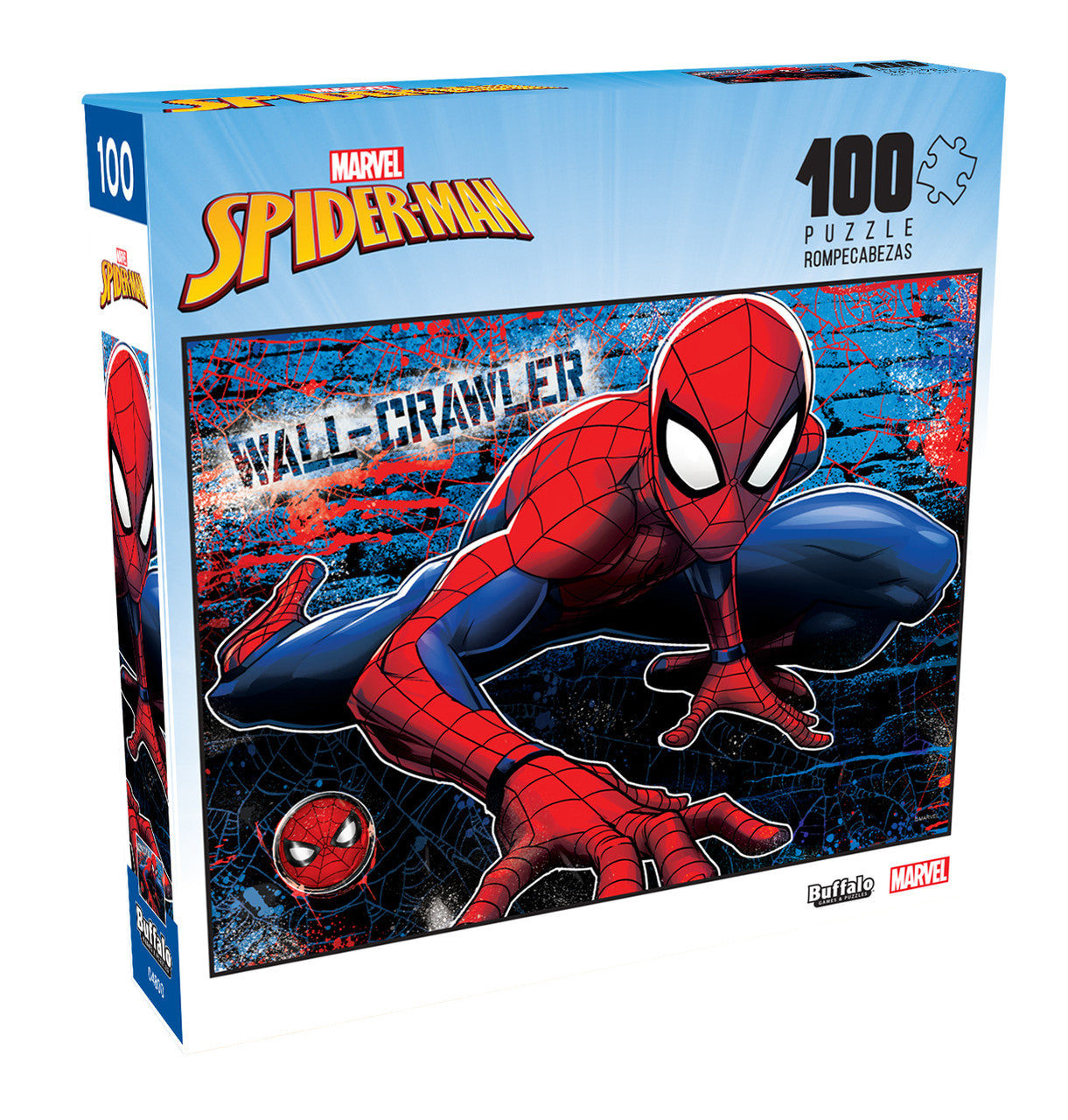 buffalo-games-marvel-wall-crawler-puzzle-100-teile-spider-man image 4