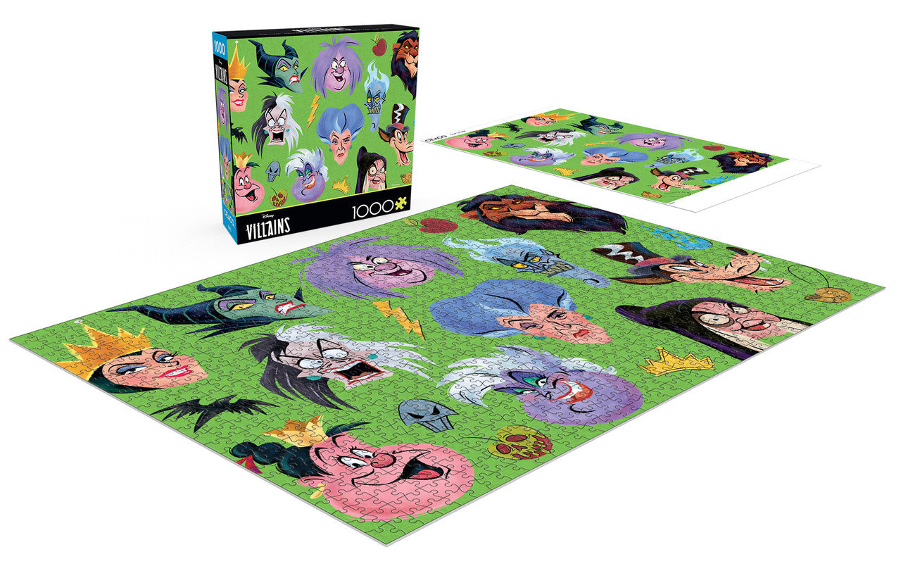 buffalo-games-disney-villains-collage-faces-puzzle-1000-teile image 3