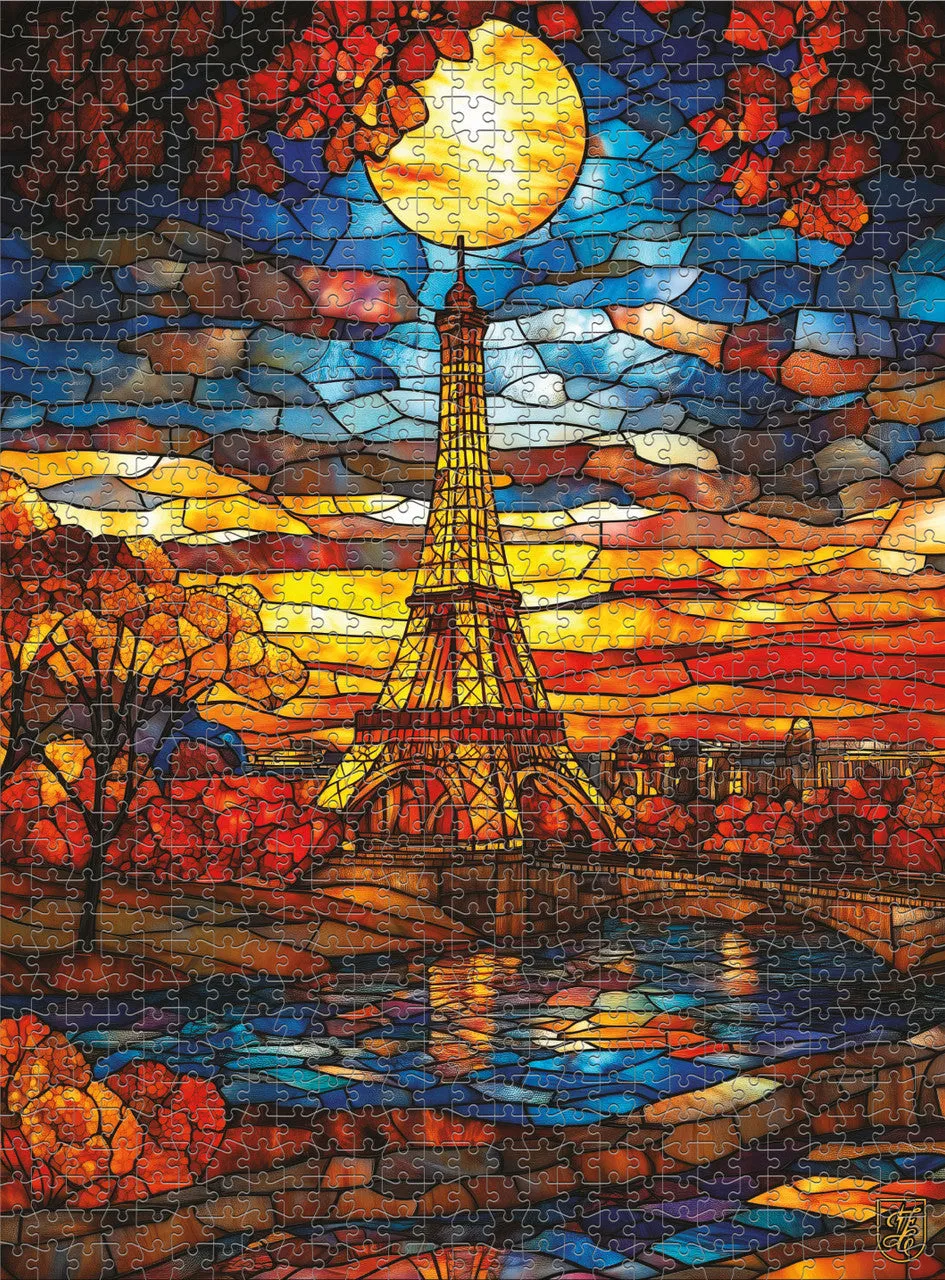 buffalo-games-parisian-dream-puzzle-1000-teile-sapphire-select-paris image 1