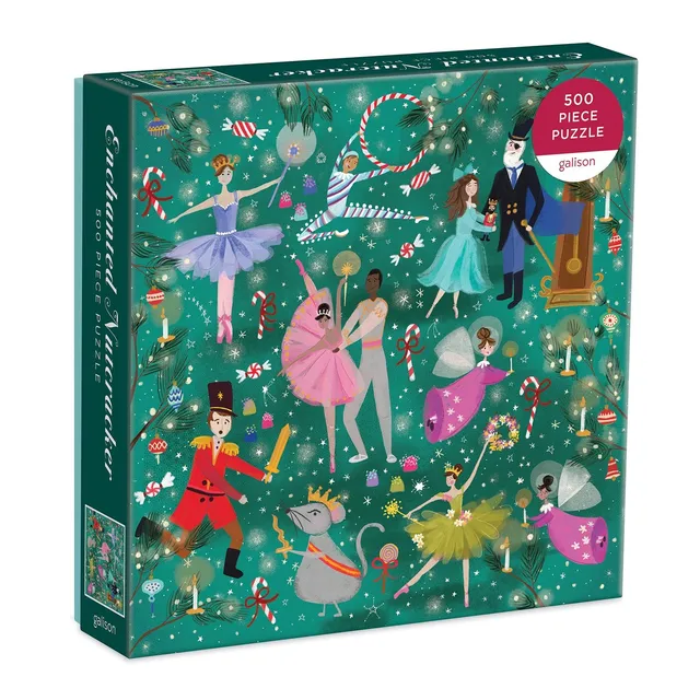 galison-enchanted-nutcracker-puzzle-500-teile-weihnachten image 1