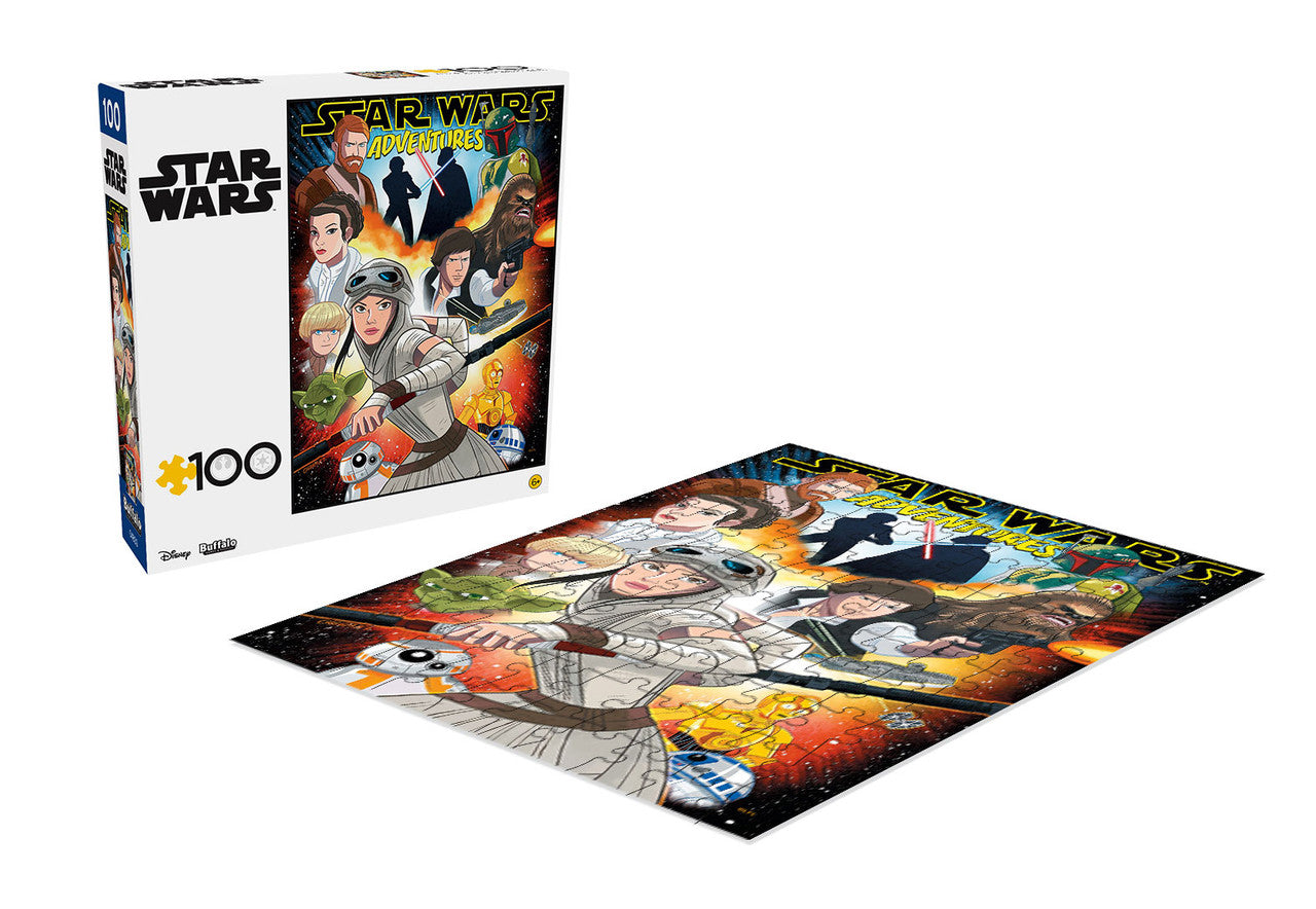 buffalo-games-star-wars-adventures-100-teile-puzzle-kinder image 3