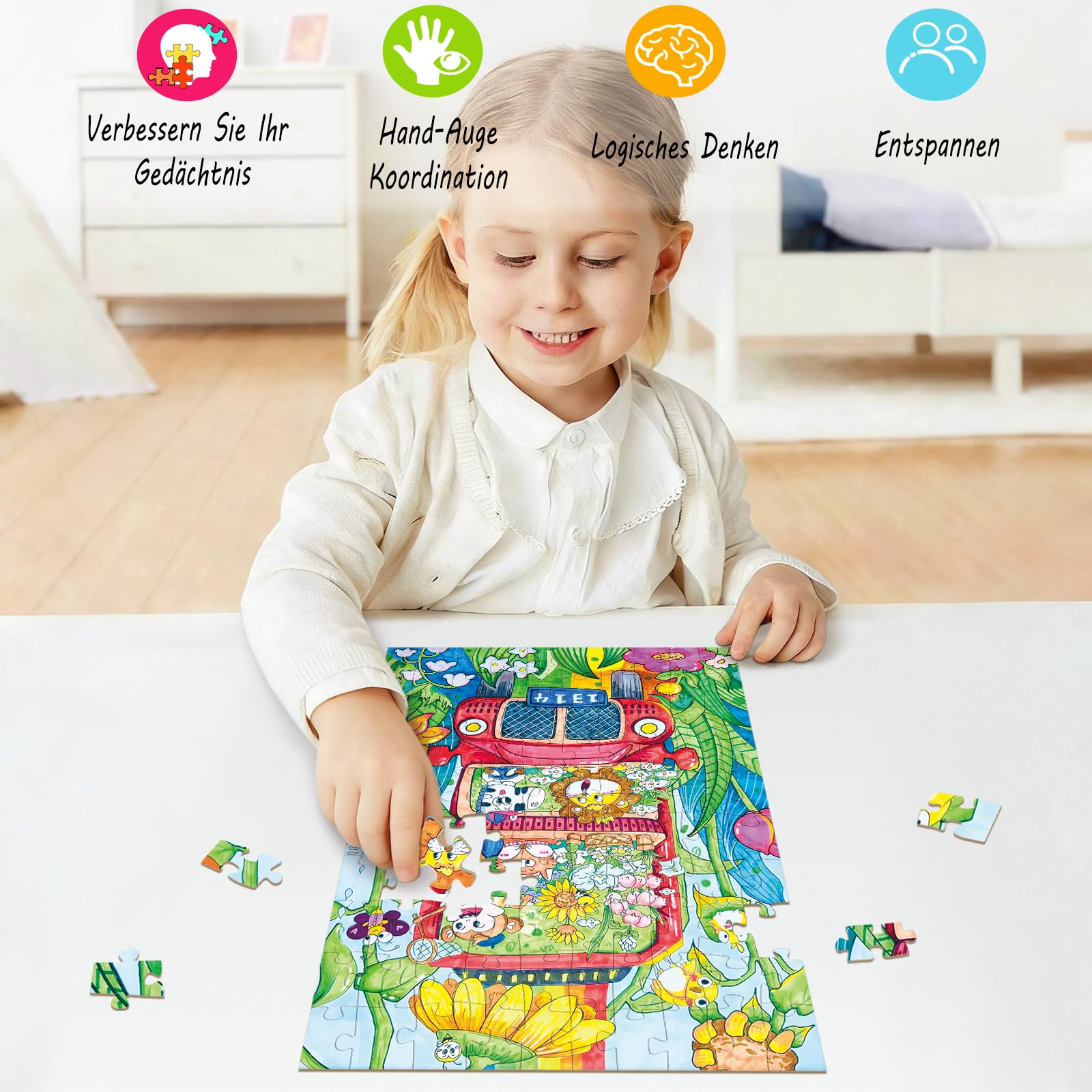 huadada-100-teile-kinderpuzzle-fr-hlingsbus-38x25-cm image 4