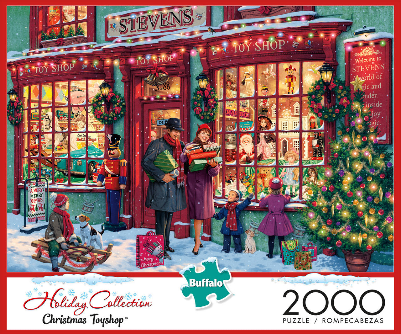 buffalo-games-christmas-toyshop-puzzle-2000-teile-weihnachten image 2