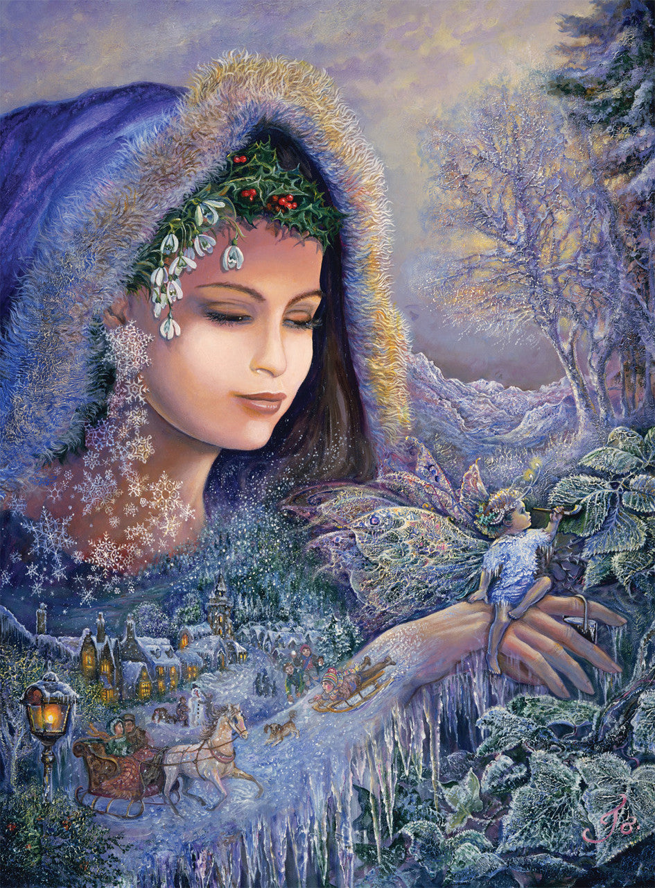 buffalo-josephine-wall-spirit-of-winter-1000-puzzle-glitzer image 1