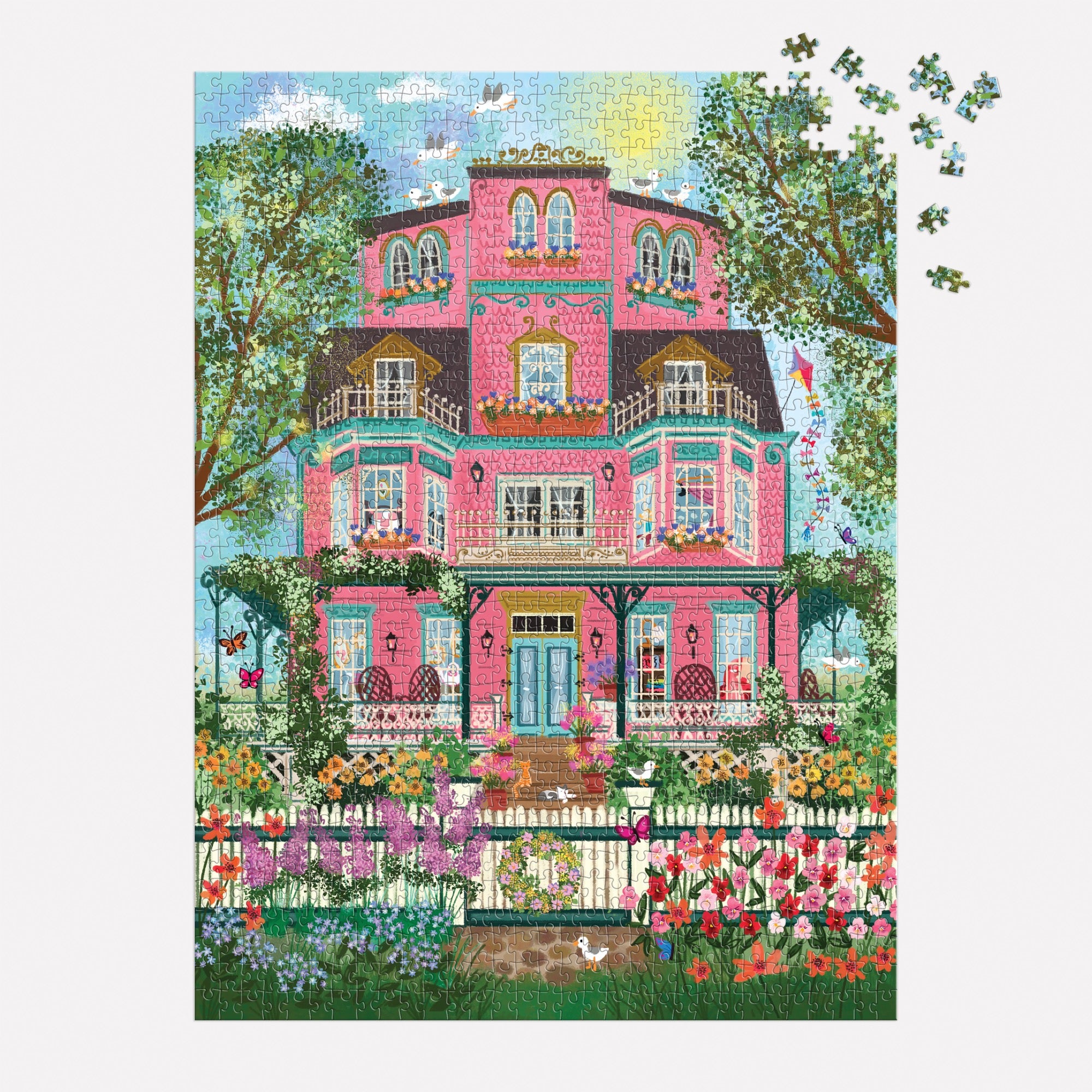 galison-joy-laforme-capeside-victorian-1000-teile-folienpuzzle image 4