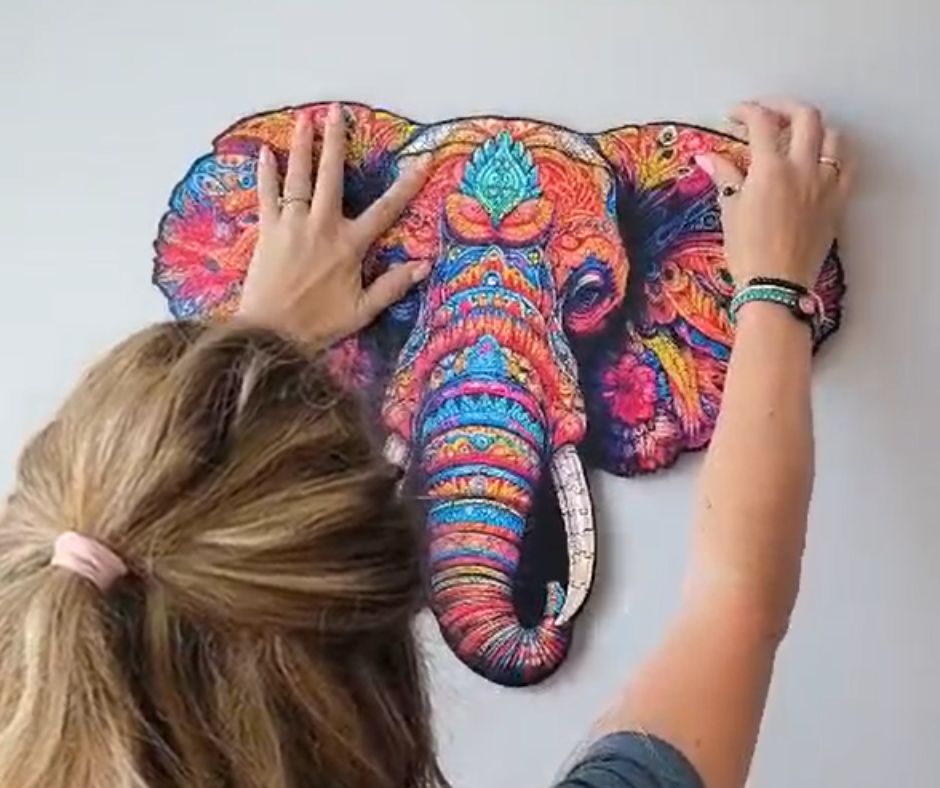 milliwood-peace-harmony-elephant-power-holzpuzzle-400-teile image 8