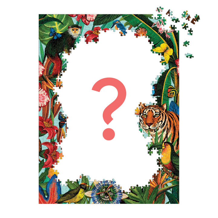 galison-wild-tropics-surprise-1000-teile-puzzle-dschungel image 2