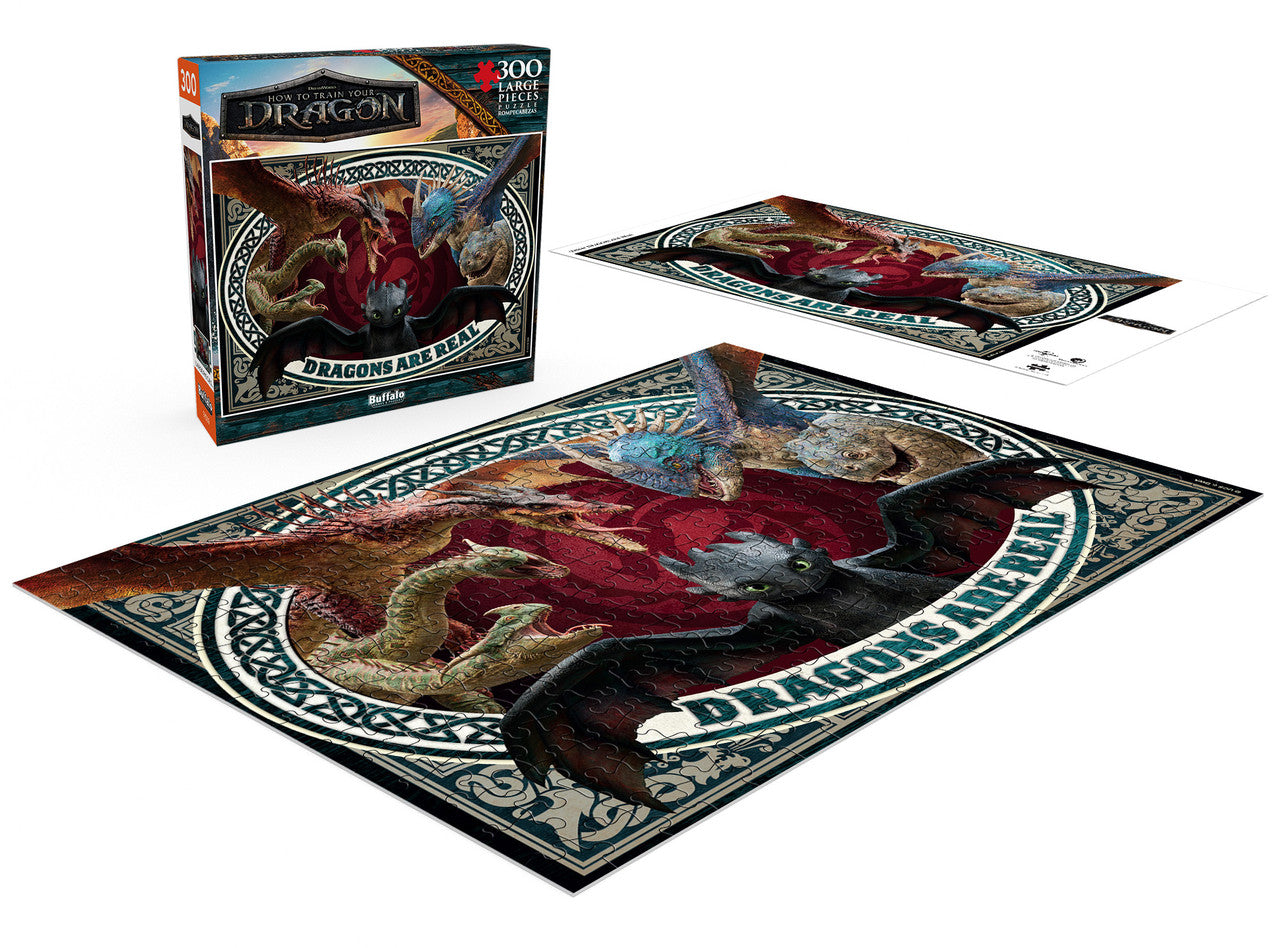 buffalo-games-dragons-are-real-puzzle-300-teile-grosse-teile-drachen image 3
