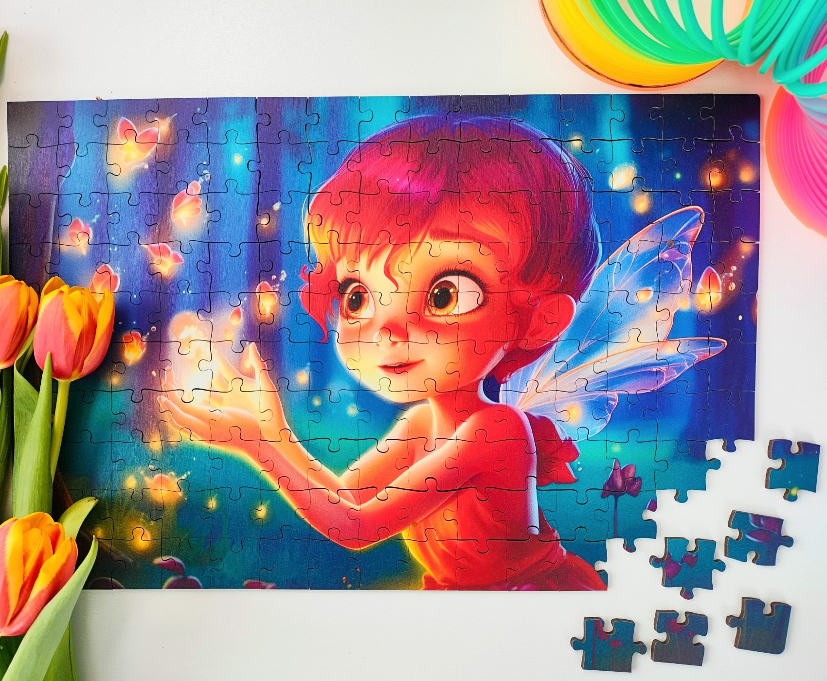 milliwood-secret-stories-fee-holzpuzzle-150-teile-wald image 5