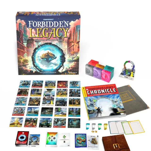 buffalo-games-forbidden-legacy-brettspiel-kooperativ-7-kapitel image 1