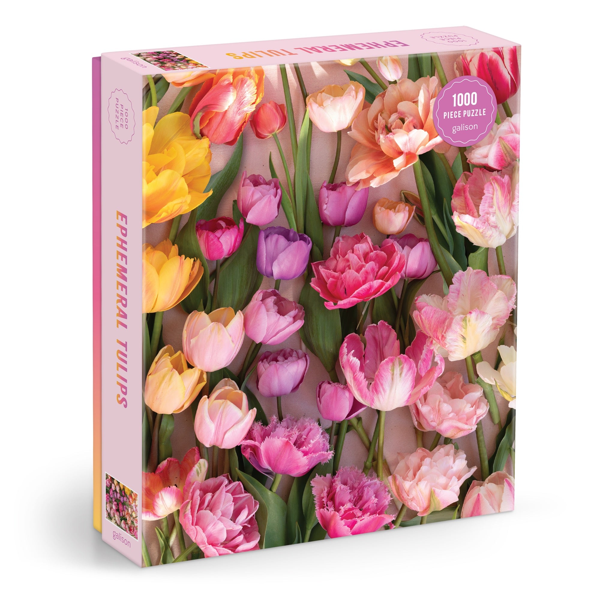 galison-ephemeral-tulips-puzzle-1000-teile-blumen-fr-hling image 1
