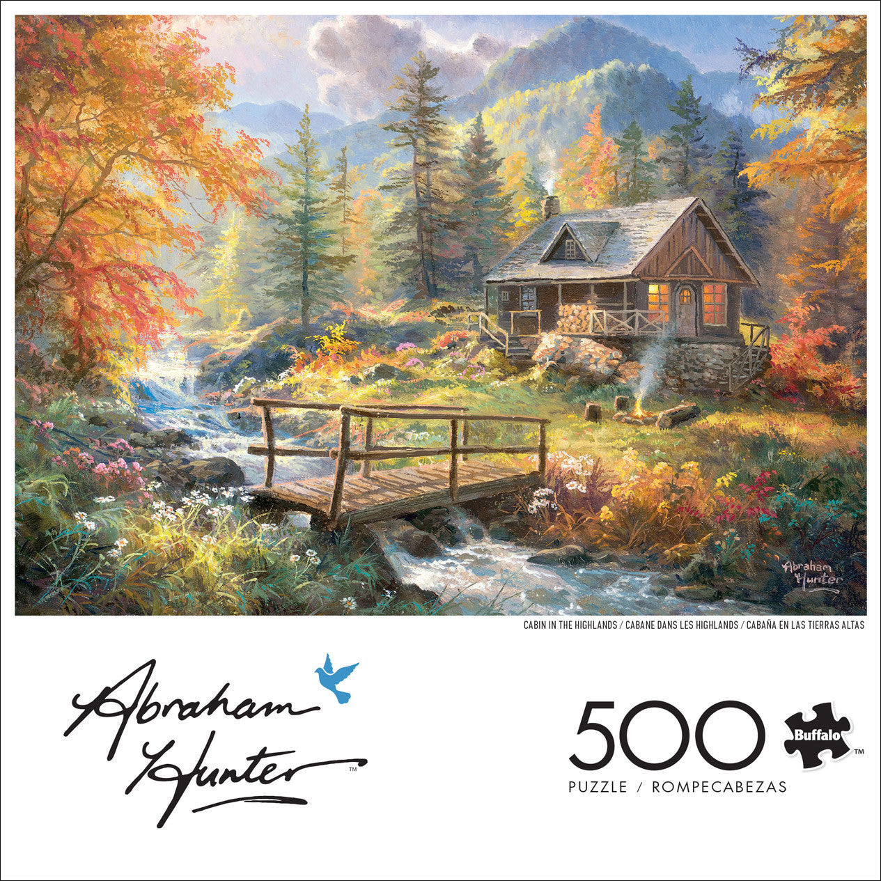 buffalo-games-cabin-in-the-highlands-puzzle-500-teile image 2