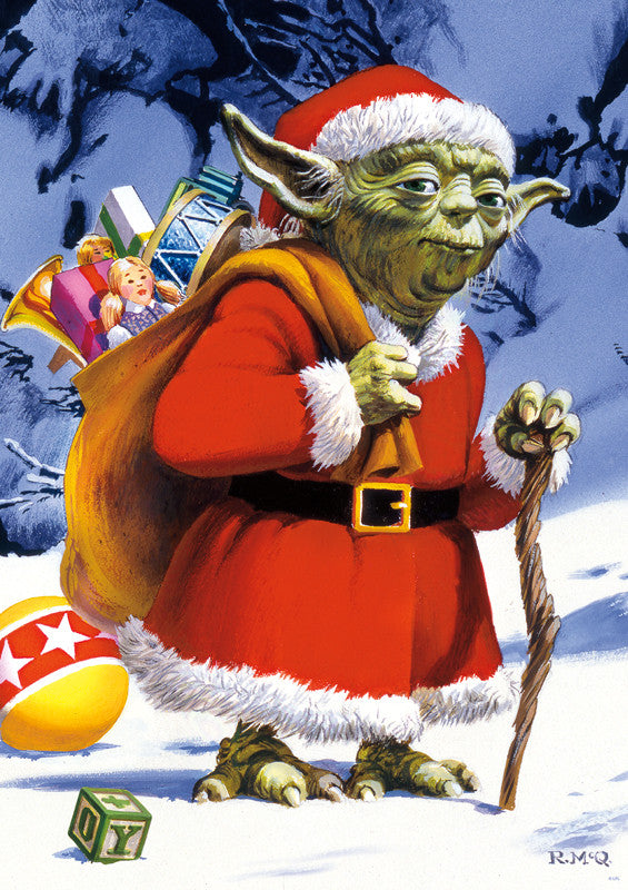 buffalo-games-star-wars-holiday-yoda-300-teile-puzzle-weihnachten image 2