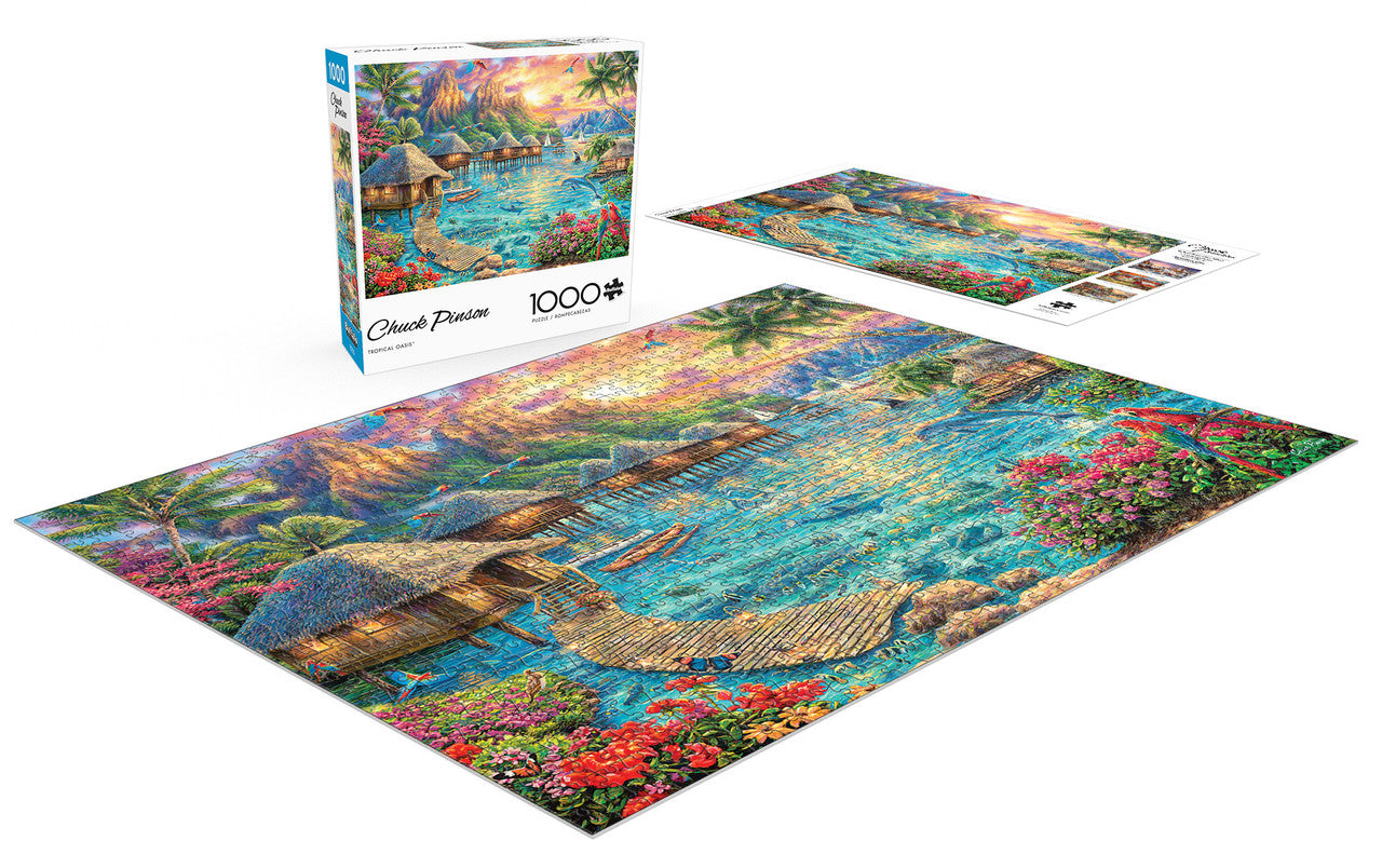 buffalo-games-tropical-oasis-puzzle-1000-teile-pinson image 3