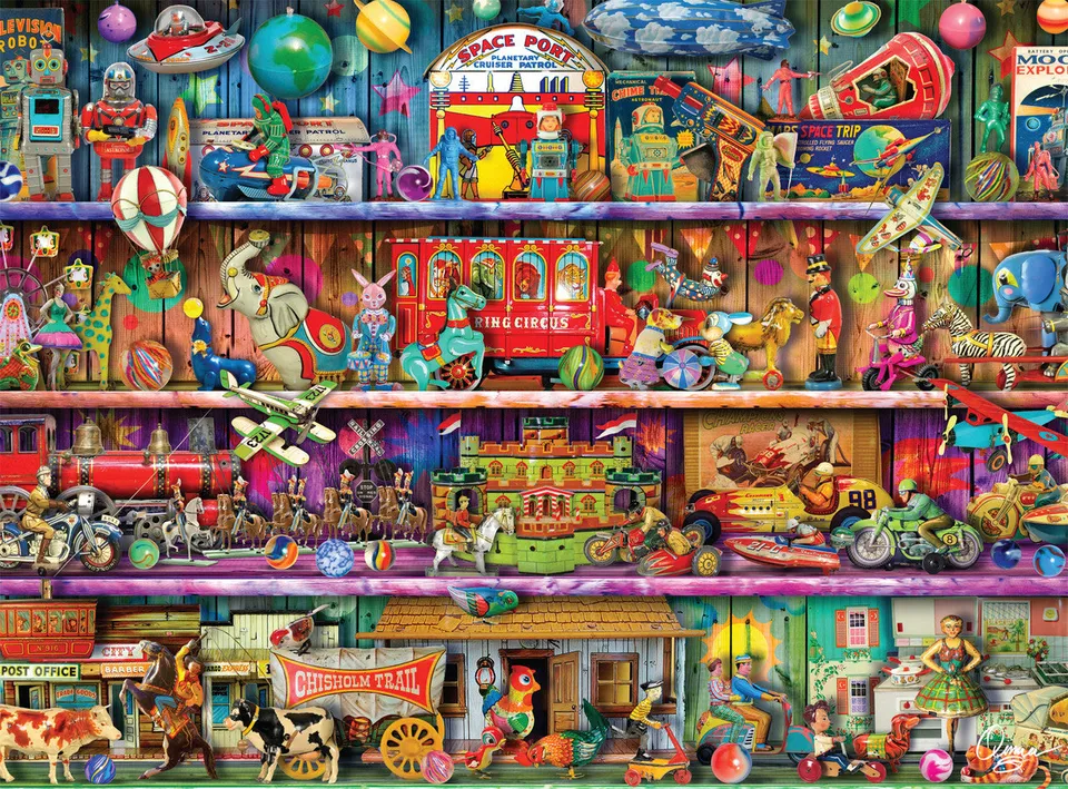 buffalo-games-aimee-stewart-toy-wonderama-puzzle-1000-teile image 1