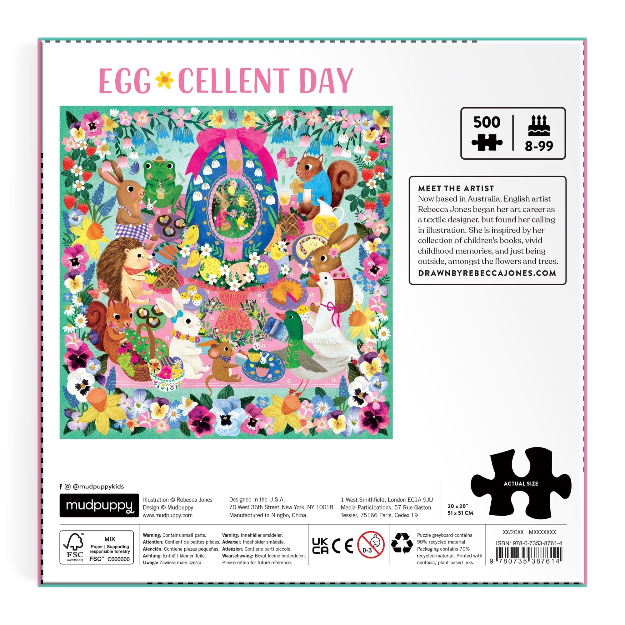 galison-egg-cellent-day-puzzle-500-teile-folie-familie image 6