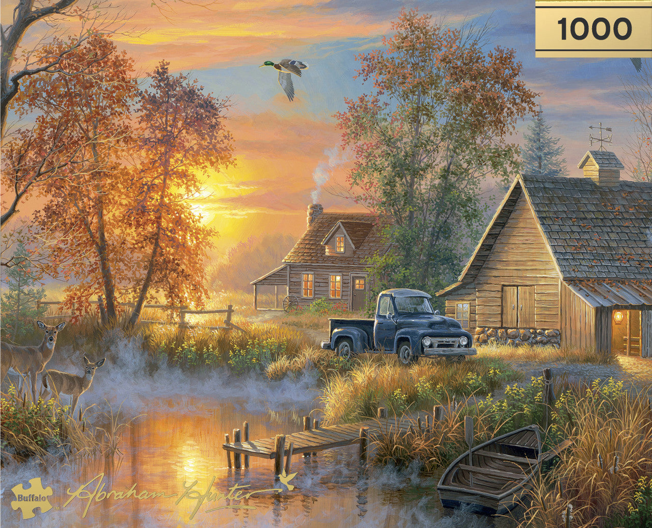 buffalo-games-autumn-mist-1000-teile-puzzle-herbstlandschaft image 7