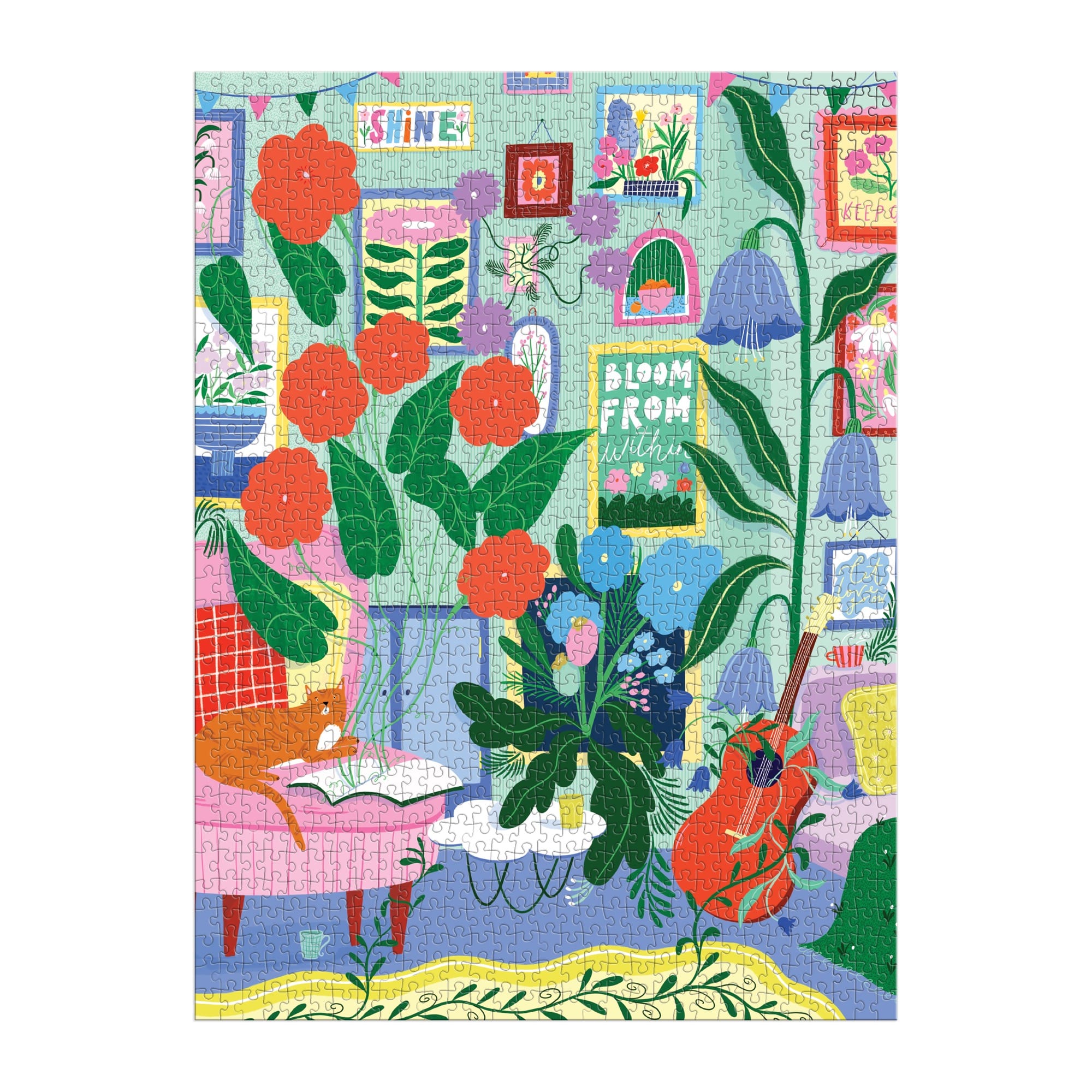 galison-room-to-bloom-puzzle-1000-teile-botanik-50x68-cm image 3