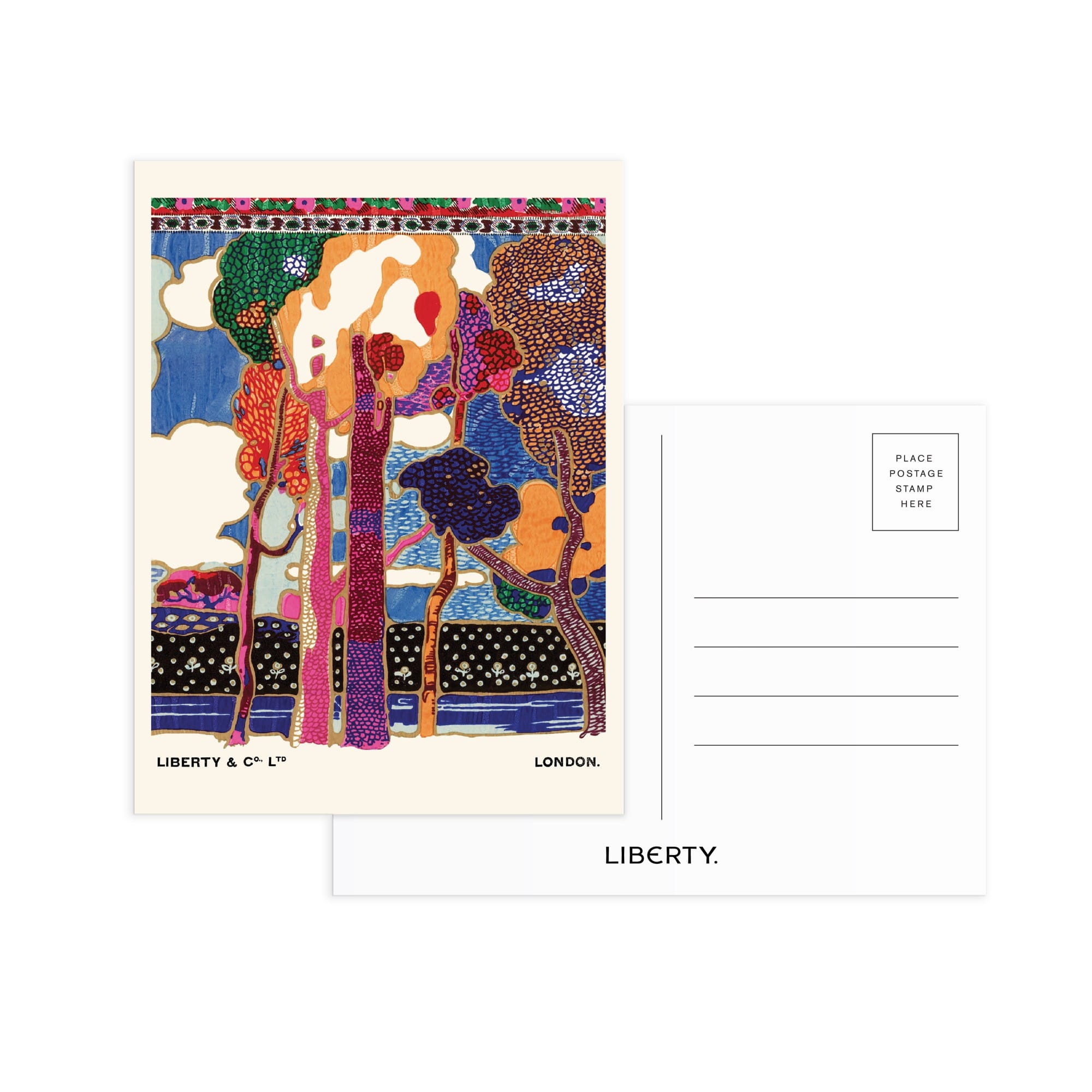 galison-liberty-postcard-book-postkartenbuch-10-karten-design image 6