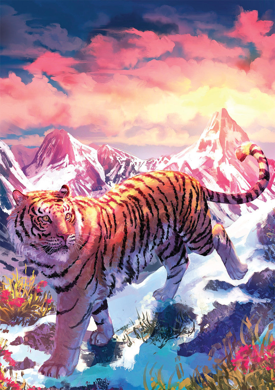 buffalo-games-sustainable-endangered-puzzle-300-teile-tiger image 3