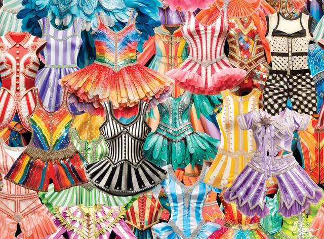 buffalo-games-aimee-stewart-carnival-costumes-puzzle-1000-teile image 1