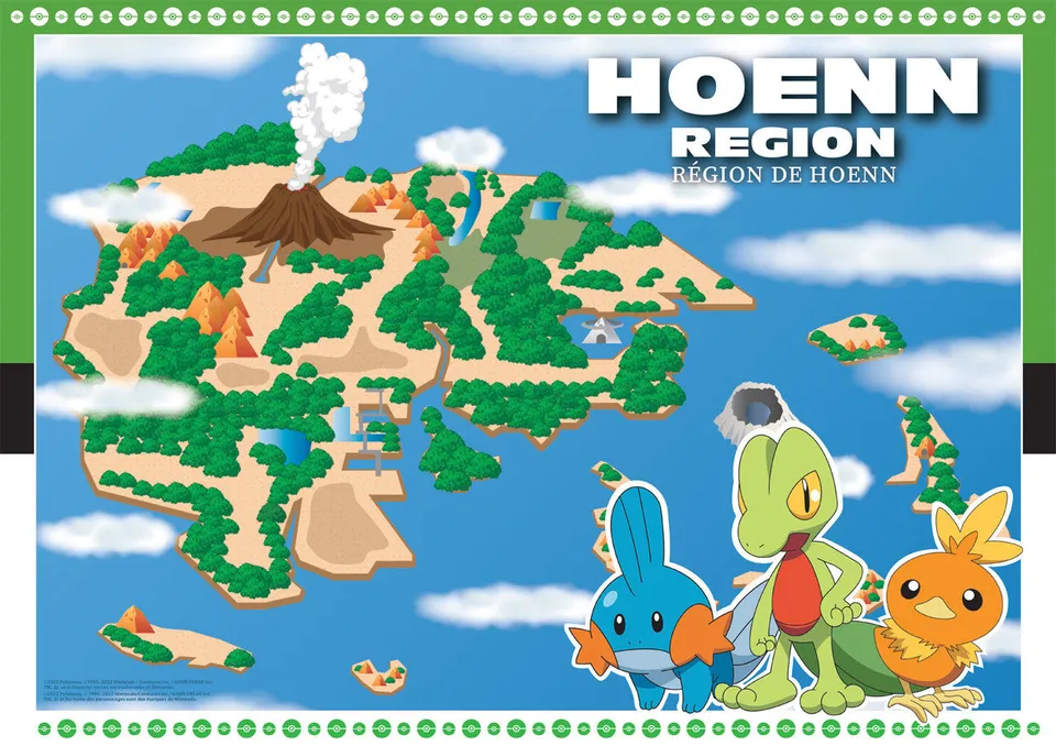 buffalo-games-pokemon-hoenn-region-puzzle-500-teile-starter image 1