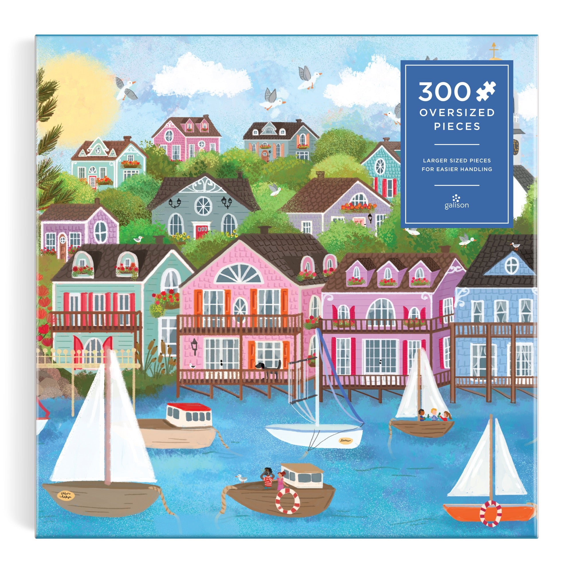 galison-harbor-by-the-sea-300-teile-puzzle-joy-laforme image 2