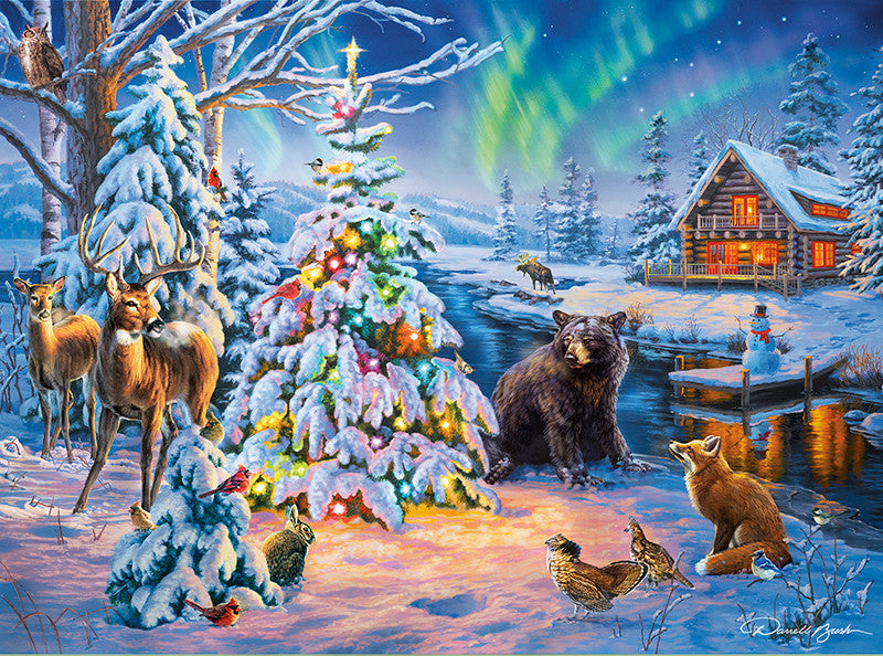 buffalo-games-bush-woodland-christmas-1000-teile-puzzle image 2