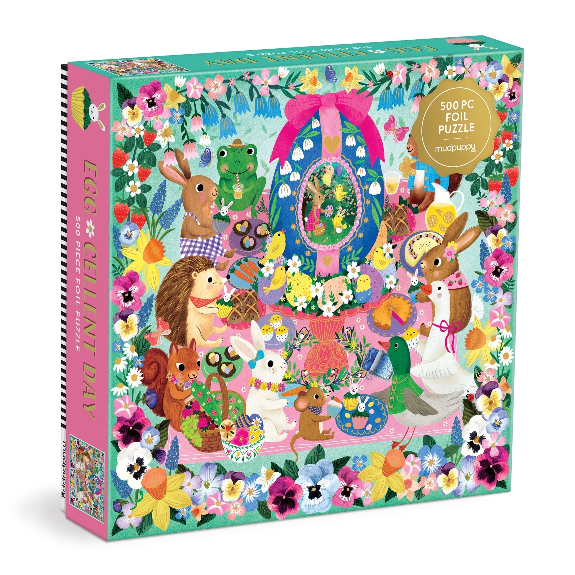 galison-egg-cellent-day-puzzle-500-teile-folie-familie image 1