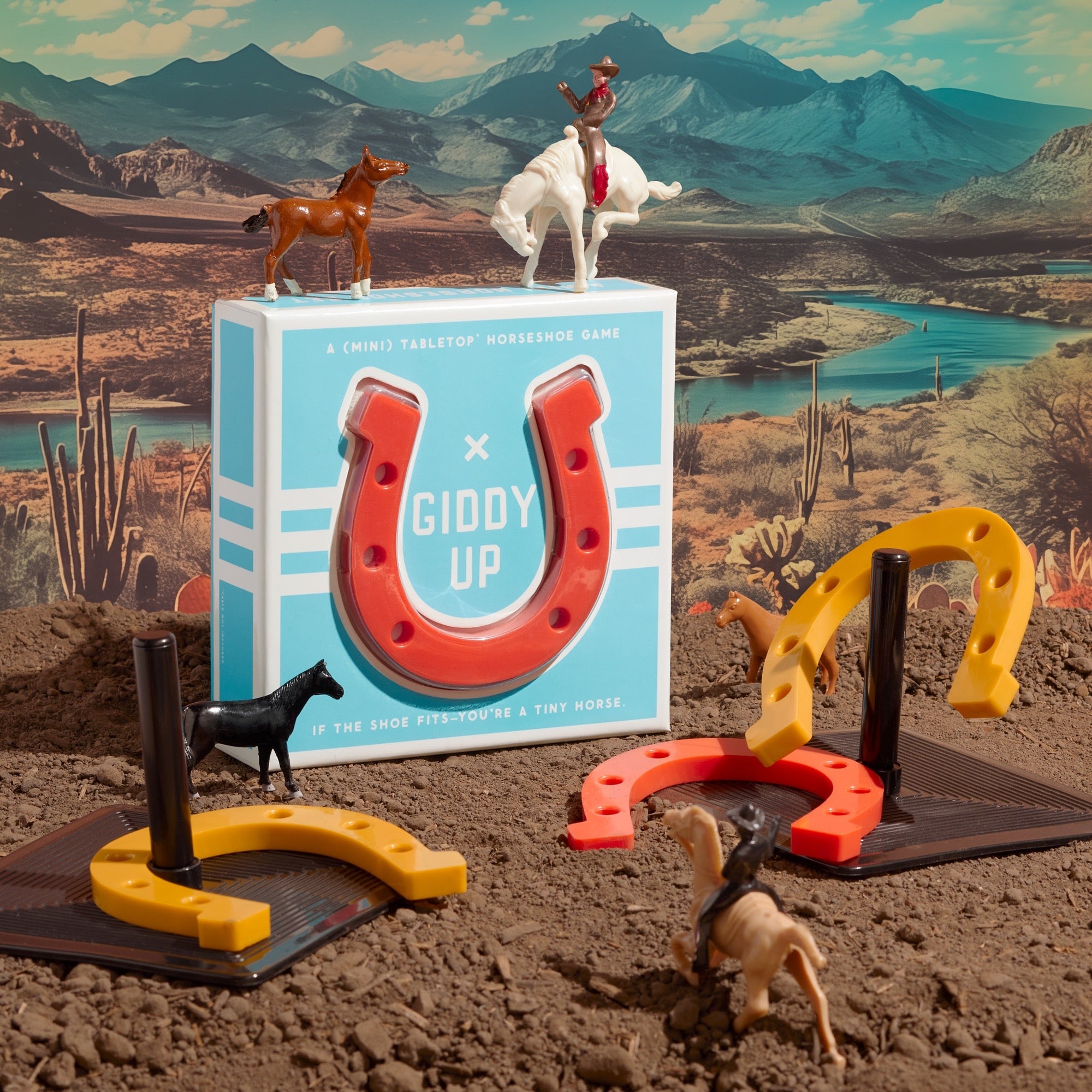galison-giddy-up-hufeisen-wurfspiel-tischspiel-party image 3