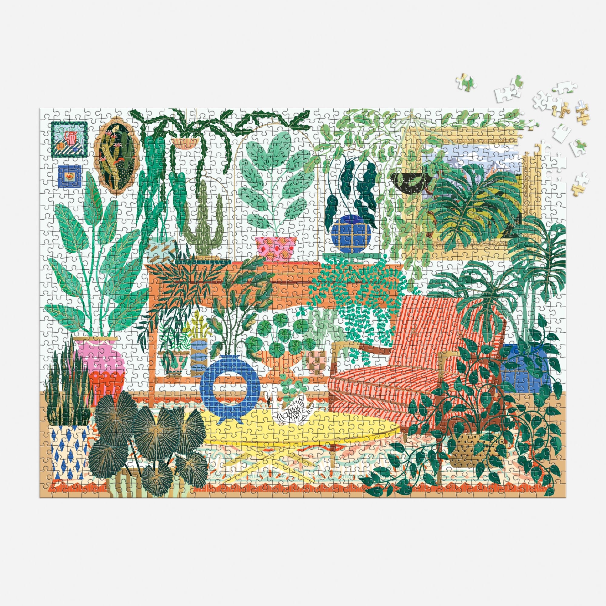 galison-houseplant-haven-1000-teile-puzzle-folie-pflanzen image 4